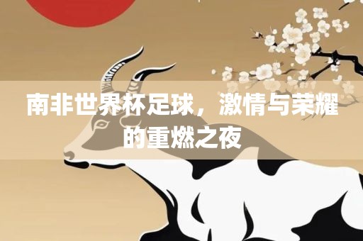 南非世界杯足球，激情与荣耀的重燃之夜