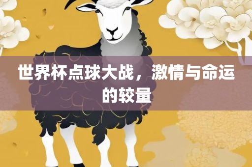 世界杯点球大战，激情与命运的较量