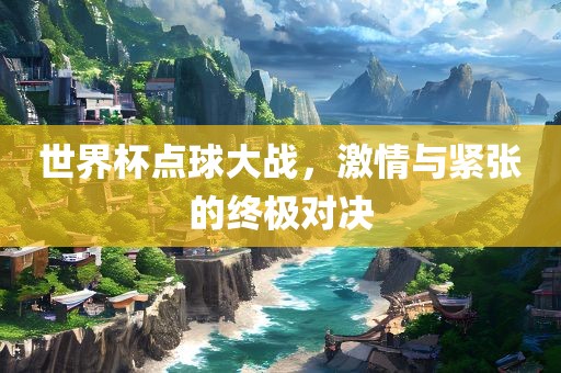 世界杯点球大战，激情与紧张的终极对决眉山市正发家政服务有限公司