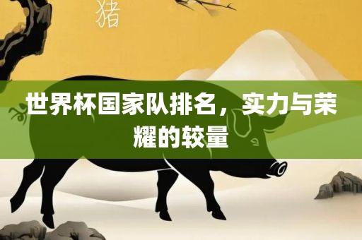 世界杯国家队排名，实力与荣耀的较量