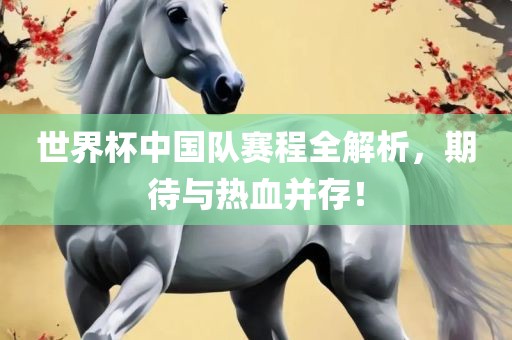 世界杯中国队赛程全解析，期待与热血并存！眉山市正发家政服务有限公司