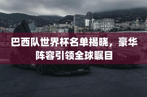 巴西队世界杯名单揭晓，豪华阵容引领全球瞩目