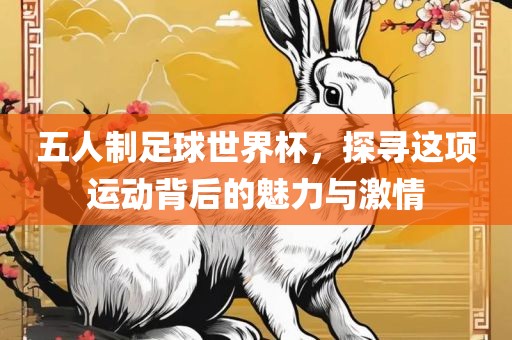 五人制足球世界杯，探寻这项运动背后的魅力与激情