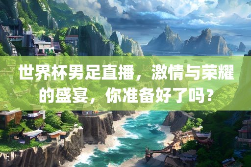 世界杯男足直播，激情与荣耀的盛宴，你准备好了吗？眉山市正发家政服务有限公司