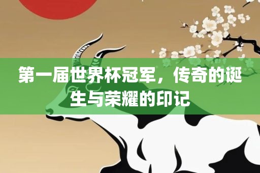 第一届世界杯冠军，传奇的诞生与荣耀的印记眉山市正发家政服务有限公司