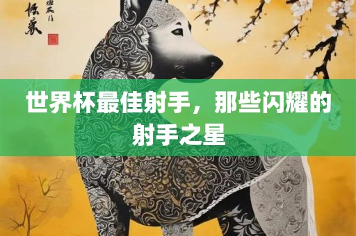 世界杯最佳射手，那些闪耀的射手之星