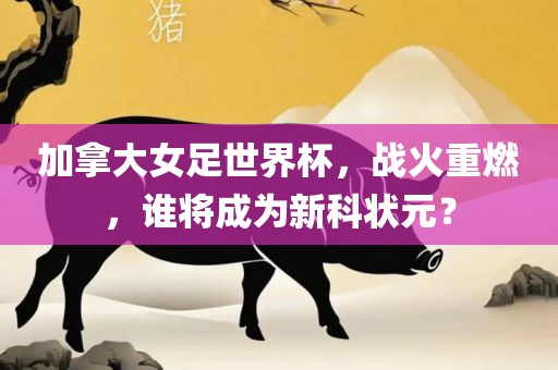 加拿大女足世界杯，战火重燃，谁将成为新科状元？