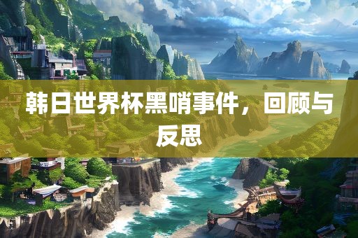 韩日世界杯黑哨事件，回顾与反思