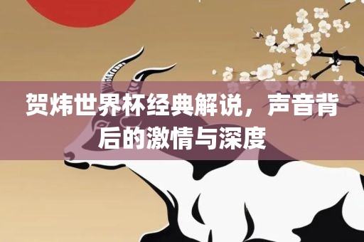 贺炜世界杯经典解说，声音背后的激情与深度