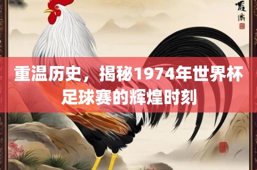 重温历史，揭秘1974年世界杯足球赛的辉煌时刻