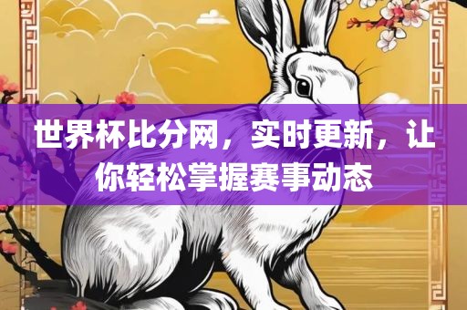 世界杯比分网，实时更新，让你轻松掌握赛事动态