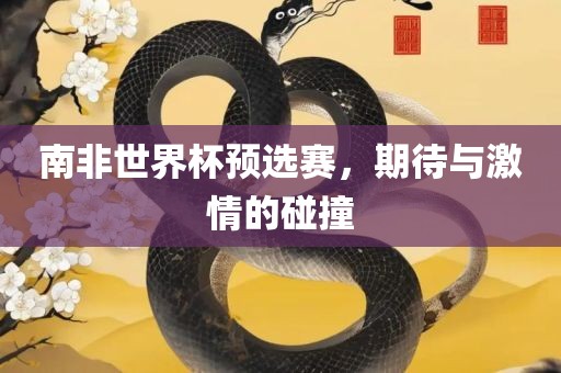 南非世界杯预选赛，期待与激情的碰撞