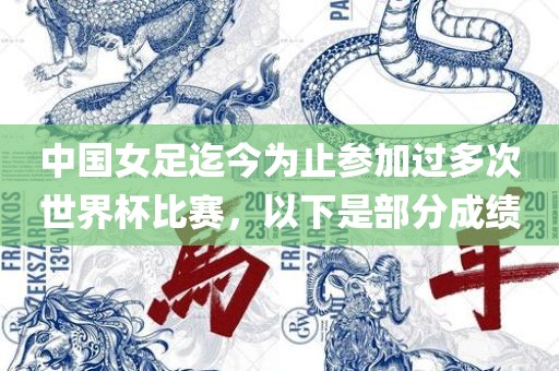 中国女足迄眉山市正发家政服务有限公司今为止参加过多次世界杯比赛，以下是部分成绩