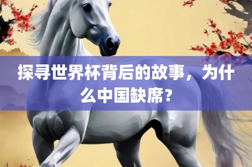 探寻世界杯背后的故事，为什么中国缺席？