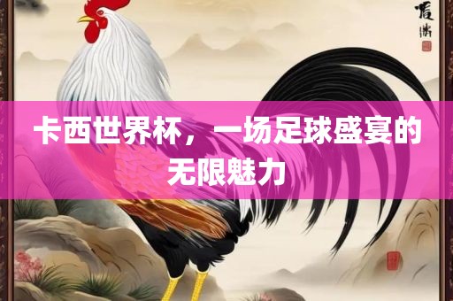 卡西世界杯，一场足球盛宴的无限魅力