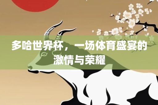 多哈世界杯，一场体育盛宴的激情与荣耀
