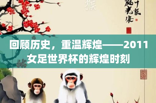 回顾历史，重温辉煌——2011女足世界杯的辉煌时刻眉山市正发家政服务有限公司
