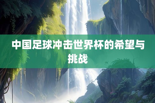 中国足球冲击世界杯的希望与挑战
