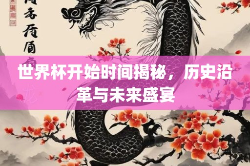 世界杯开始时间揭秘，历史沿革与未来盛宴