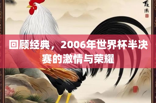 回顾经典，2006年世界杯半决赛的激情与荣耀