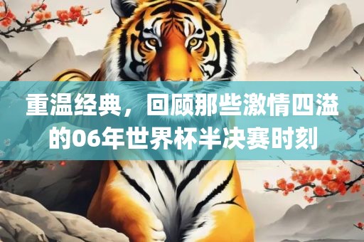 重温经典，回顾那些激情四溢的06年世界杯半决赛时刻眉山市正发家政服务有限公司