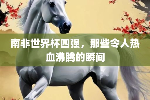 南非世界杯四强，那些令人热血沸腾的瞬间