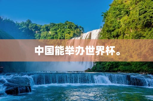 中国能举办世界杯。