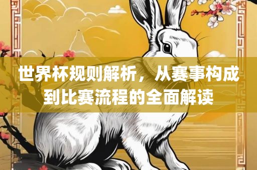 世界杯规则解析，从赛事构成到比赛流程的全面解读