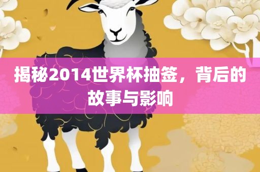 揭秘2014世界杯抽签，背后的故事与影响