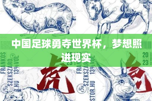 中国足球勇夺世界杯，梦想照进现实