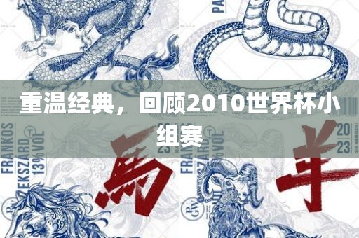 重温经典，回顾2010世界杯小组赛