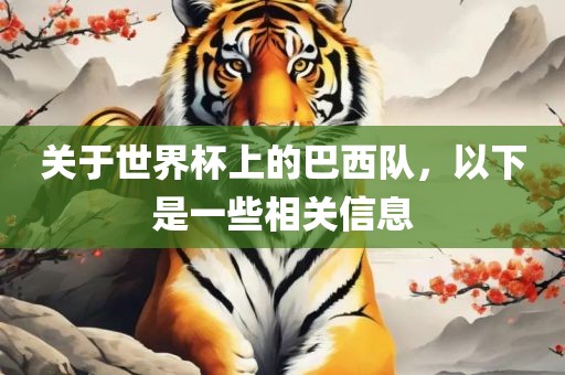 关于世界杯上的巴西队，以下是一些相关信息