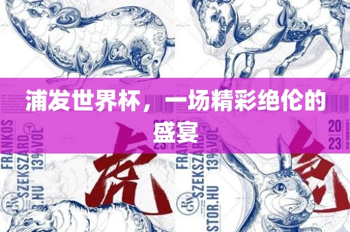 浦发世界杯，一场精彩绝伦的盛宴