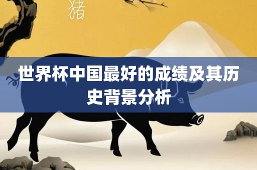 世界杯中国最好的成绩及其历史背景分析眉山市正发家政服务有限公司