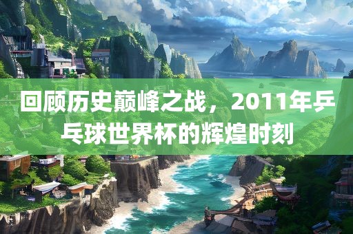 回顾历史巅峰之战，2011年乒乓球世界杯的辉煌时刻