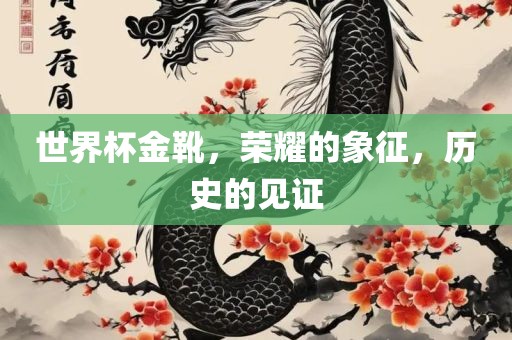 世界杯金靴，荣耀的象征，历史的见证