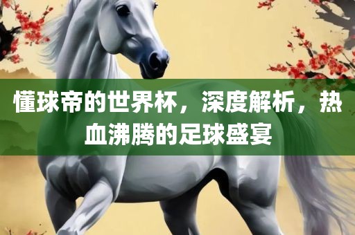 懂球帝的世界杯，深度解析，热血沸腾的足球盛宴眉山市正发家政服务有限公司