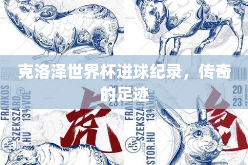 克洛泽世界杯进球纪录，传奇的足迹