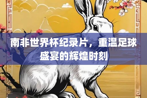 南非世界杯纪录片，重温足球盛宴的辉煌时刻