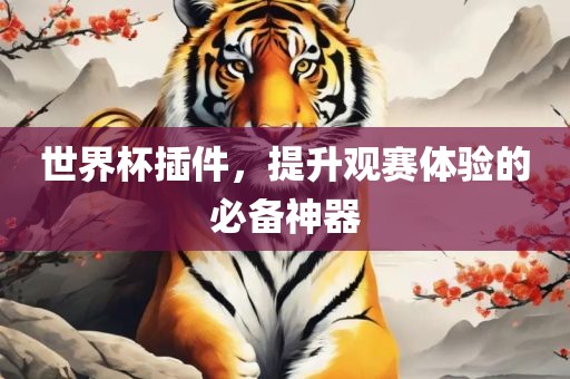世界杯插件，提升观赛体验的必备神器