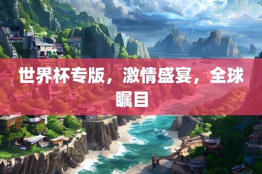 世界杯专版，激情盛宴，全球瞩目