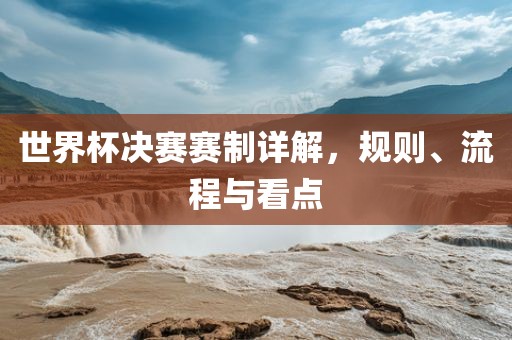 世界杯决赛赛制详解，规则、流程与看眉山市正发家政服务有限公司点