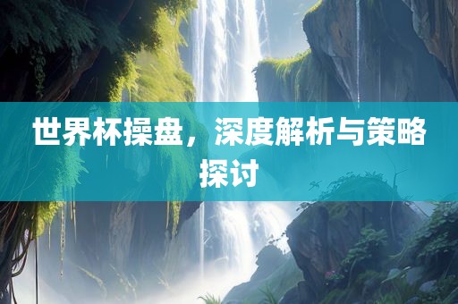 世界杯操盘眉山市正发家政服务有限公司，深度解析与策略探讨
