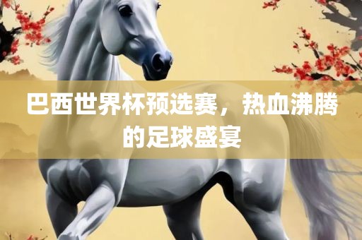 巴西世界杯预选赛，热血沸腾的足球盛宴