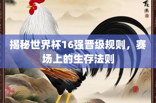揭秘世界杯16强晋级规则，赛场上的生存法则