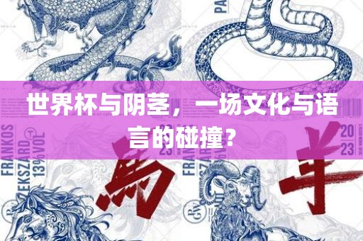 世界杯与阴茎，一场文化与语言的碰撞？