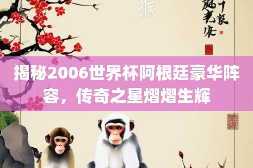 揭秘2006世界杯阿根廷豪华阵容，传奇之星熠熠生辉