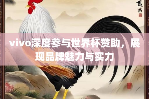vivo深度参与世界杯赞助，展现品牌魅力与实力