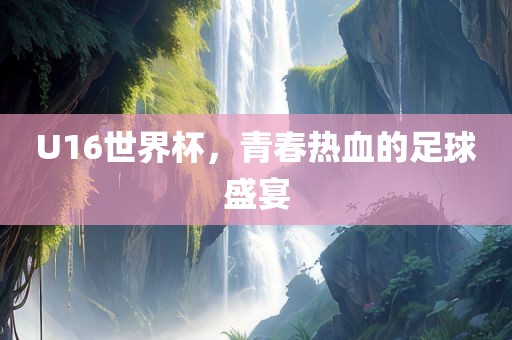 U16世界杯，青春热血的足球盛宴
