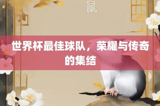 世界杯最佳球队，荣耀与传奇的集结